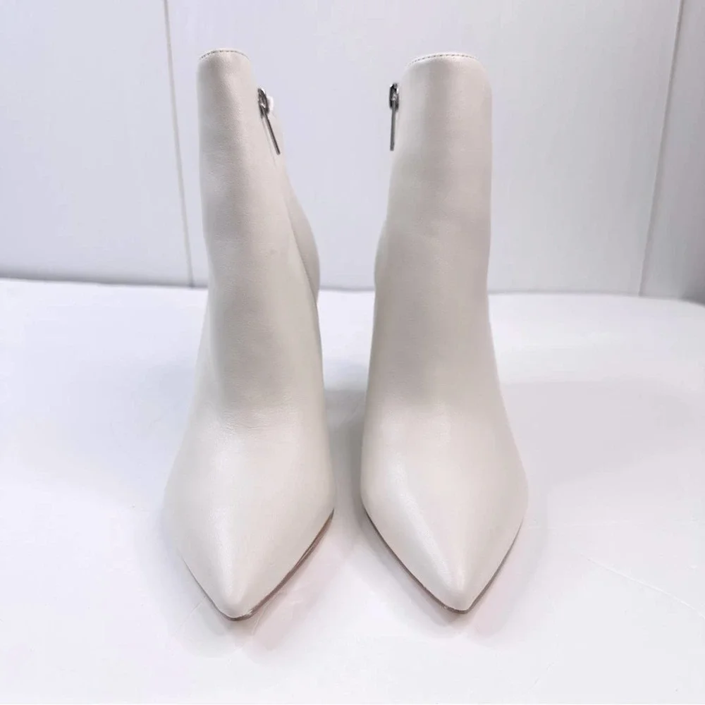 Marc Fisher Ivory Ankle Booties - Picture 2 of 16
